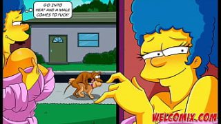 Margie is crazy to fuck, but her husband can’t handle it…