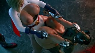 Cat Woman gets gangbanged